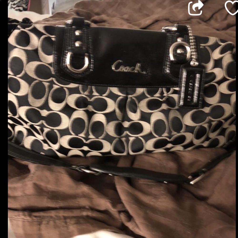 Coach handbag and crossbody